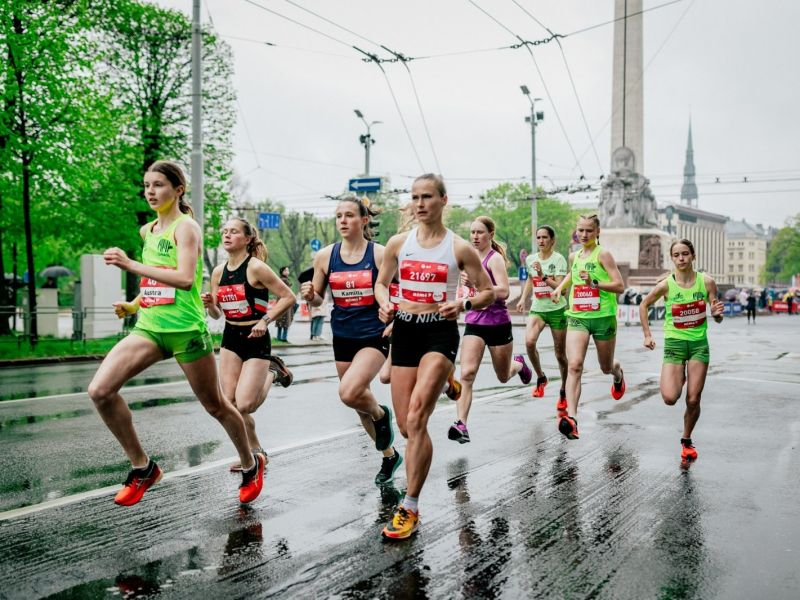 Runners From Team “Latvia In The World” Triumph In The First Latvian One Mile Championship
