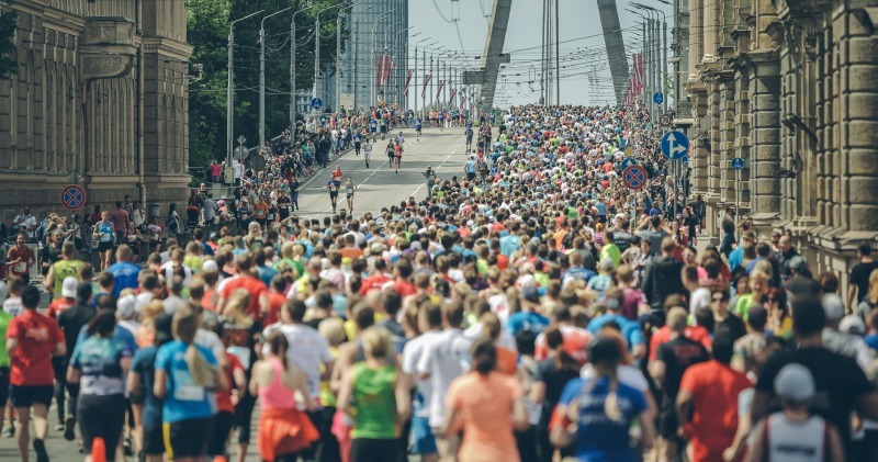 With the help of Elektrum, we will measure the energy generated by the participants at the Rimi Riga Marathon!