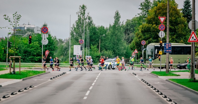 Traffic restrictions during the Rimi Riga Marathon
