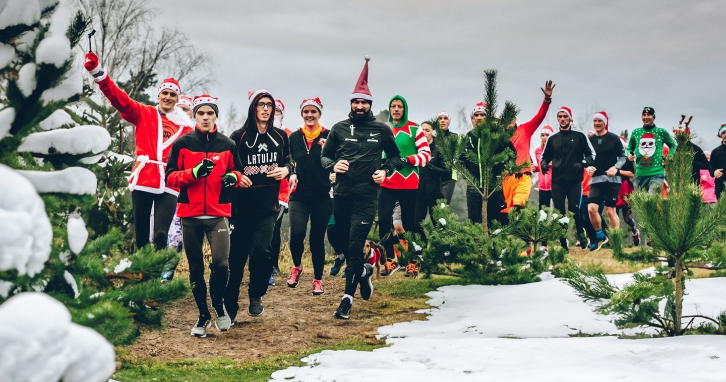 Free Christmas Run in Riga for everyone on December 24