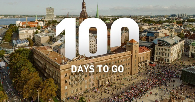 100 days to go until Rimi Riga Marathon 2024