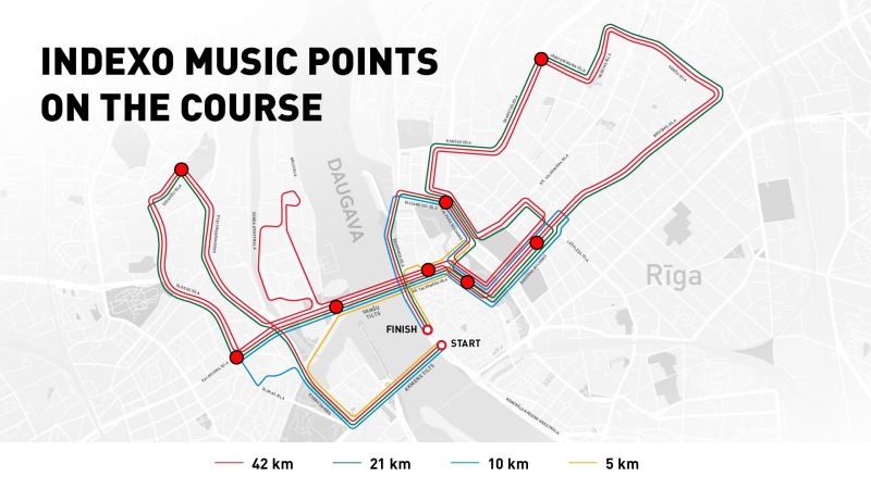 Download the official Rimi Riga Marathon app