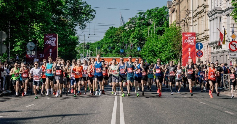 33003 participants from 104 countries registered for the Rimi Riga Marathon