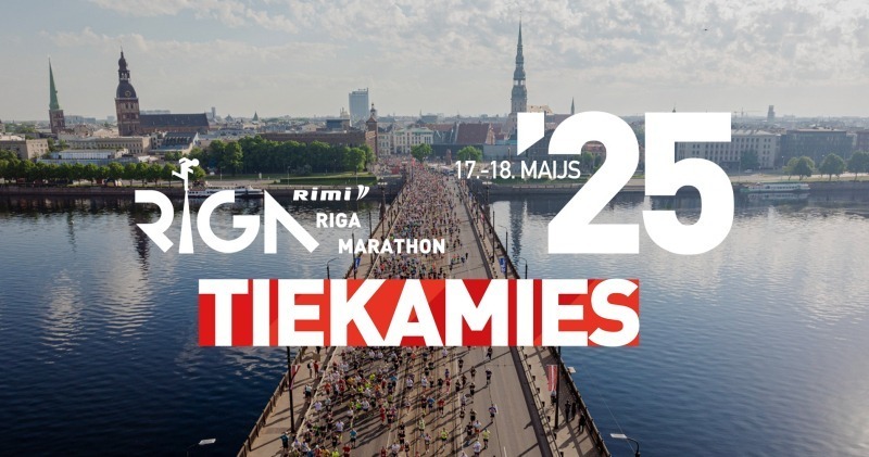 Tiekamies 2025. gadā Rimi Rīgas maratona 35. jubilejas sezonā!