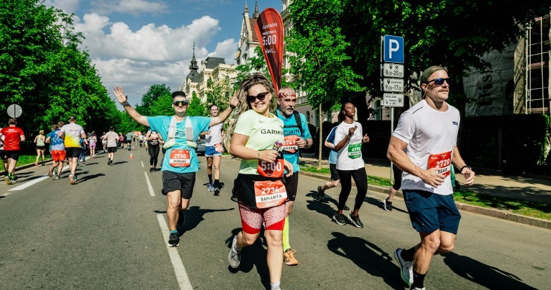 Uz ģenerālmēģinājumu savām distancēm Rimi Rīgas maratonā aicina Garmin tempa turētāji