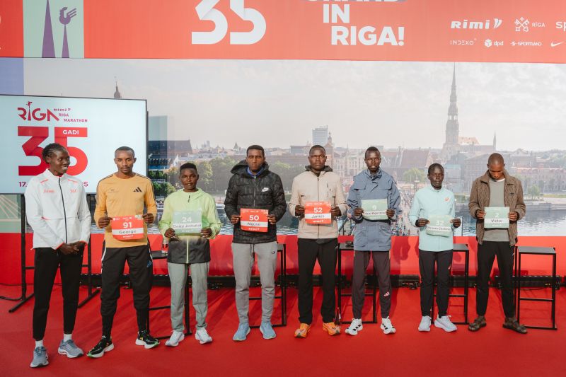Svinīgi atklāts 35. jubilejas Rimi Rīgas maratons!