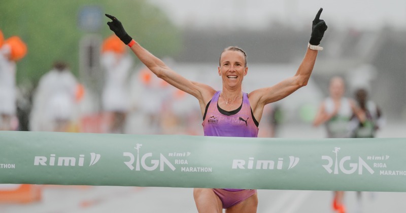 Izcīnītas pirmās medaļas Rimi Rīgas maratona pusmaratona distancē
