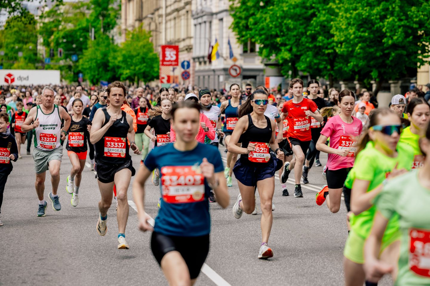 Visu laiku lielākajam Rimi Rīgas maratonam dažādās distancēs reģistrējušies 40 122 dalībnieki no 109 valstīm