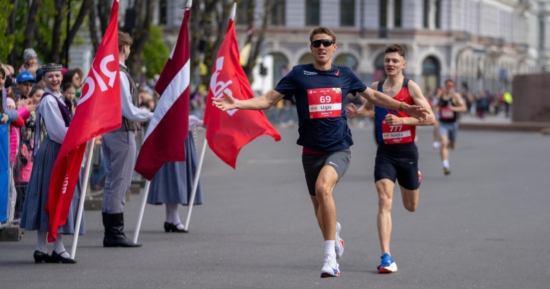 Par Latvijas čempioniem DPD jūdzes distancē kļūst Uģis Jocis un Sibilla Vanadziņa