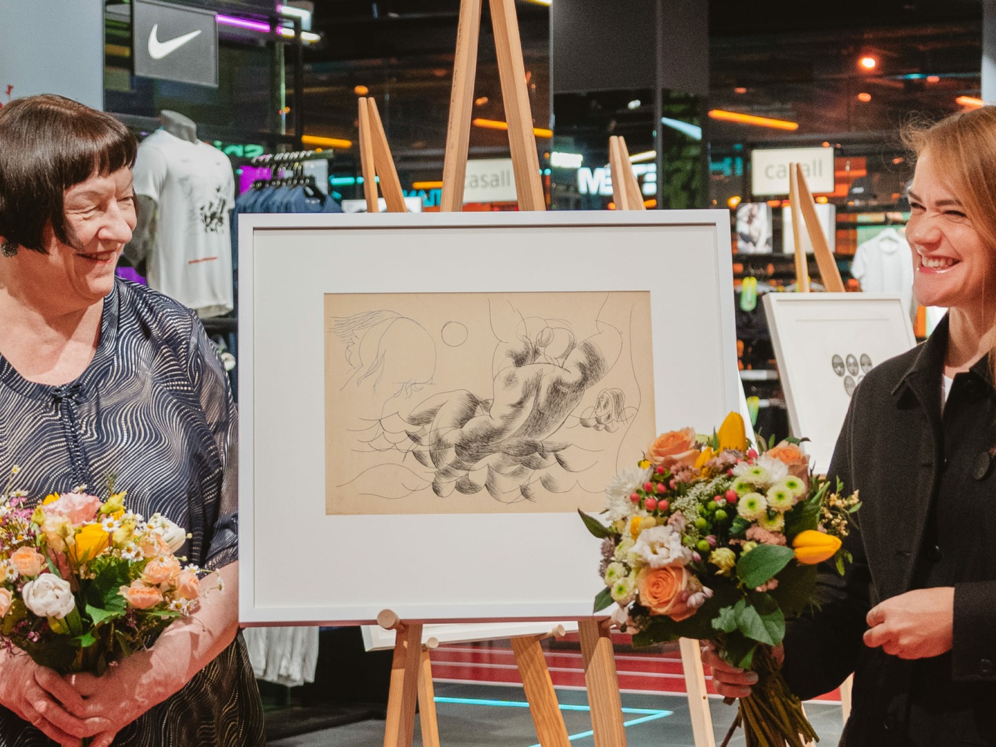 Borisa Bērziņa mākslas darba krekli