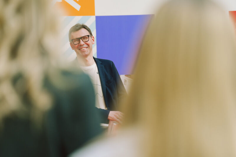 Press conference unveiling the 2026 medal design at the Spice shopping centre