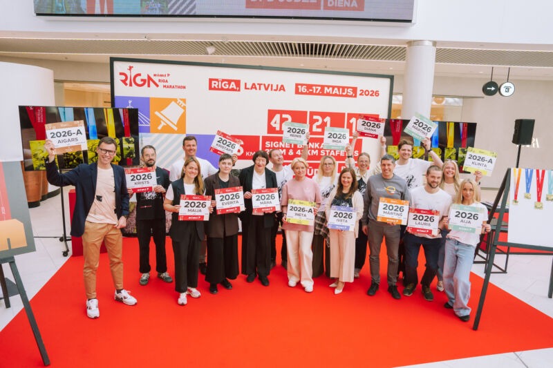 Press conference unveiling the 2026 medal design at the Spice shopping centre