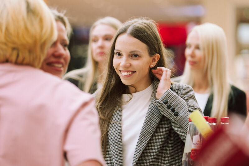 Press conference unveiling the 2026 medal design at the Spice shopping centre