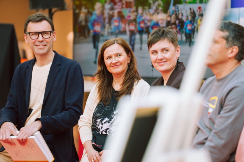 Press conference unveiling the 2026 medal design at the Spice shopping centre