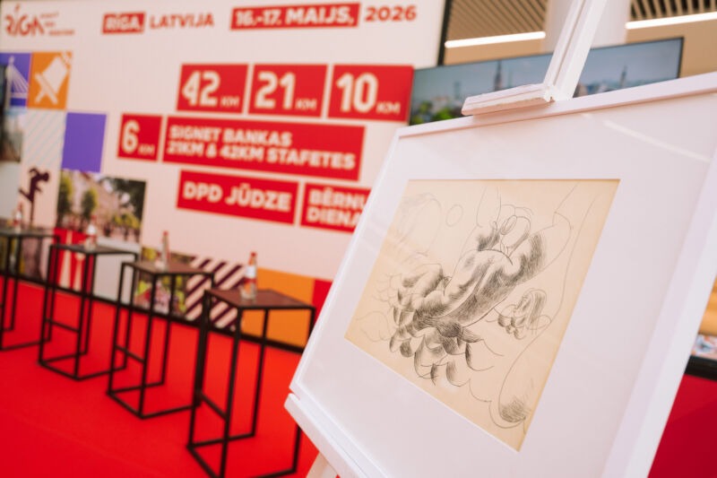 Press conference unveiling the 2026 medal design at the Spice shopping centre