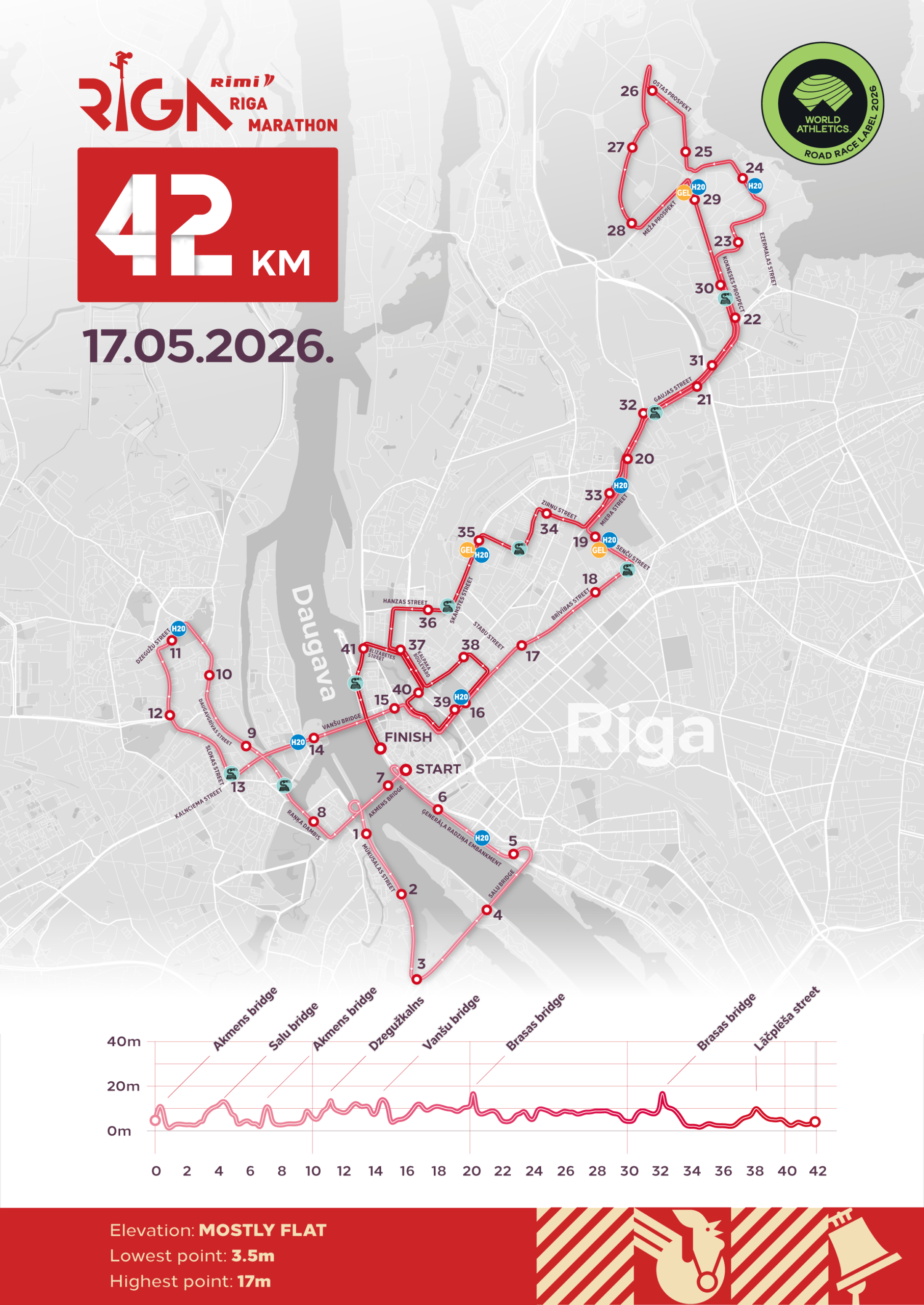 42 km trase