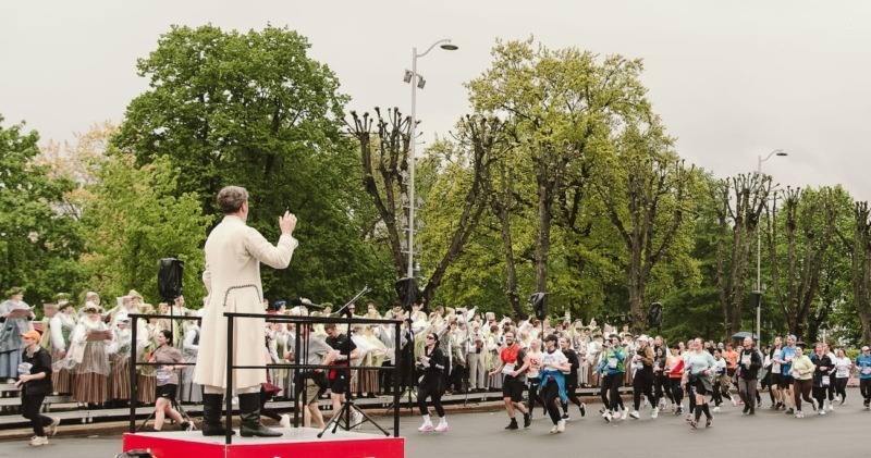 Rimi Rīgas maratona Spices dziesmu aleja