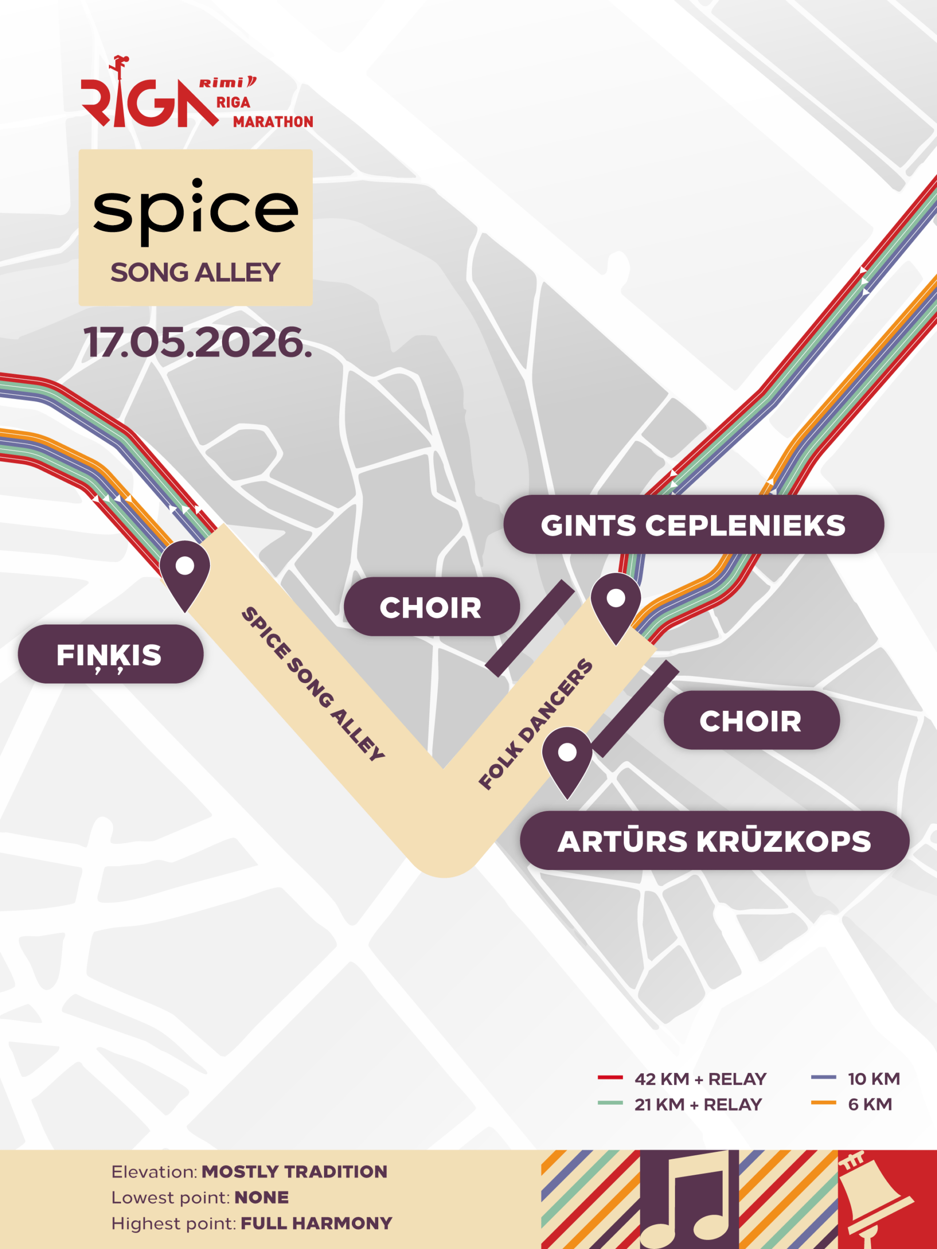 Rimi Riga Marathon Karte